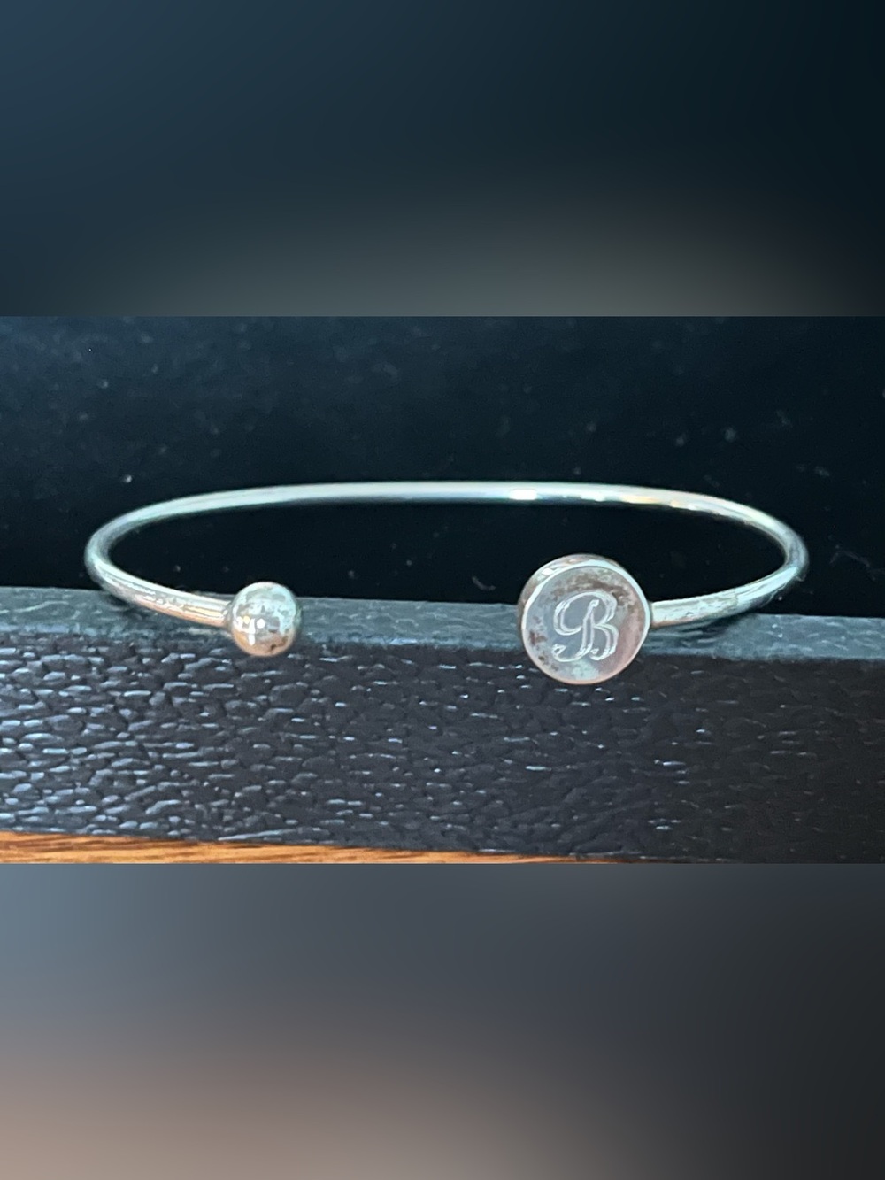 Sterling Silver Sarah Chloe “B” Bracelet